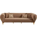 Hanah Home Třímístná pohovka MEBLON hnědá 867UNQ1550