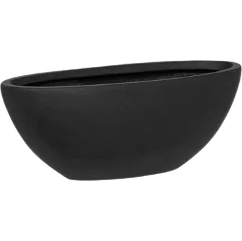 Květináč Dorant Black XS - Ø 32 cm / V 13 cm