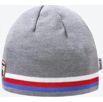 Čepice Pletená Merino čepice Kama A154 šedá