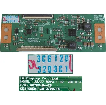 Televizní držák LCD modul T-CON 6870C-0442B / T-Con board 6871L-3203C / 32/37 ROW2.1 HD VER0.1
