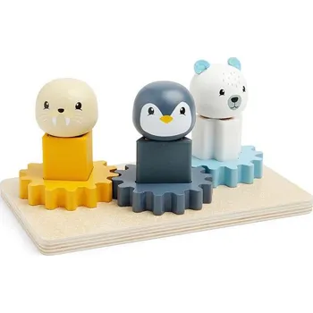 Bigjigs Toys Motorická deska Artic