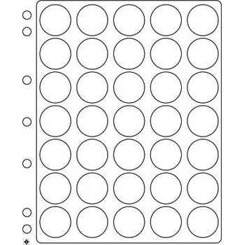 Obal pro sběratelský předmět Leuchtturm albové listy NUMIS Průměr mince (vnitřní průměr kapsle): 26 - 27 mm