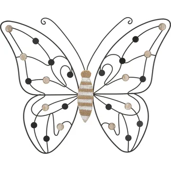 Mauro Ferretti Dekorativní panel BUTTERFLY 39,5X1,5X33,5 cm