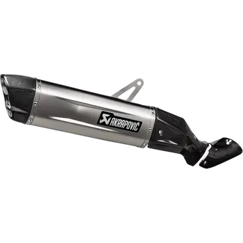Výfuk pro motocykl Koncovka výfuku motocyklu AKRAPOVIČ SLIP-ON SERIES MUFFLERS pro HONDA CRF 1100 L Africa Twin Adventure Sports rok 2020-2024, homologovaná