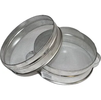 Výrobní podnik Ještěd Cedník dvojitý vypoukly pocín s pevnými oušky