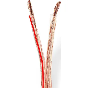 Audio kabel Nedis 2x6mm Reproduktorový kabel
