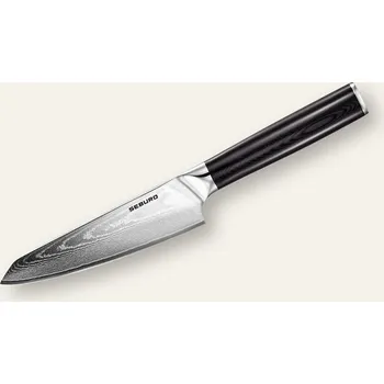 Kuchyňský nůž Honesuki (vykosťovací) nůž Seburo SARADA Premium Damascus 130mm