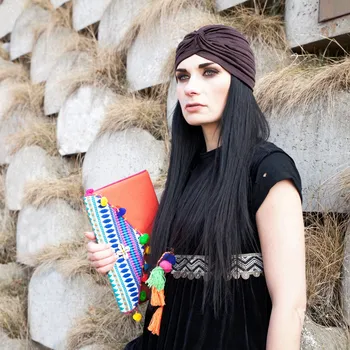 Čepice Smilargan Dámský turban - hnědý