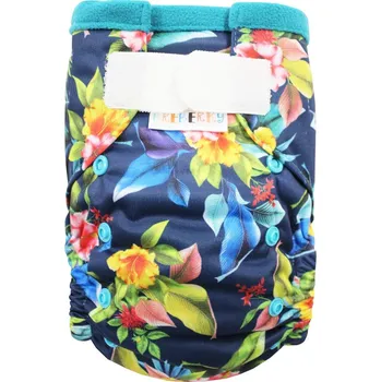 Plenkové kalhoty Breberky Kapsová plenka (M), bez křidélek - Ibišek SZ