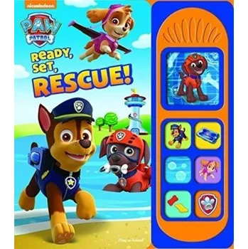 První čtění Paw Patrol Ready Set Rescue Sound Book