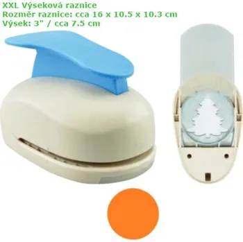 Děrovačka Výsekové Raznice XXL - Kolečko