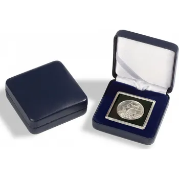 Obal pro sběratelský předmět Leuchtturm etue NOBILE na Quadrum kapsli Etue pro: 1 Quadrum kapsli (Modrá)