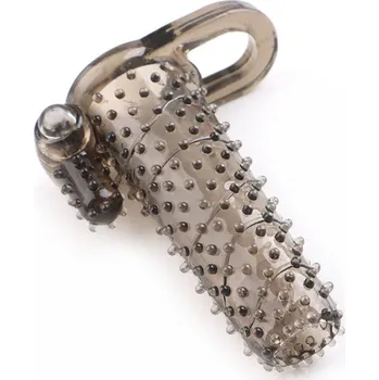 Návlek na penis LOLO stimulující návlek na penis s vibrátorem