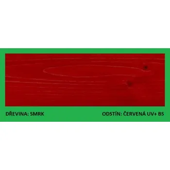 Olej na dřevo BSP napouštěcí olej červený UV+BS 9lt BBB BARVY OLE BSP NAP 09000 06CERVEN