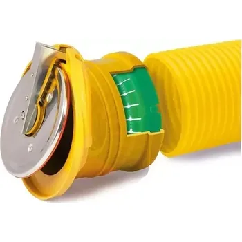 Kanalizační potrubí Univerzální drenážní koncová klapka DN 72-100 KARMAT