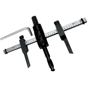 Vrták Vykružovák nastavitelný 30-120mm do dřeva, sádrokartonu