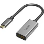 Hama redukce USB-C na HDMI, UHD/8K@60 Hz, kovová