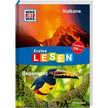 První čtění WAS IST WAS Erstes Lesen Doppelband 3.Vulkane/Regenwald - Braun, Christina