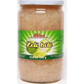 konzervovaná zelenina Alibona Zelí bílé 640g 640g