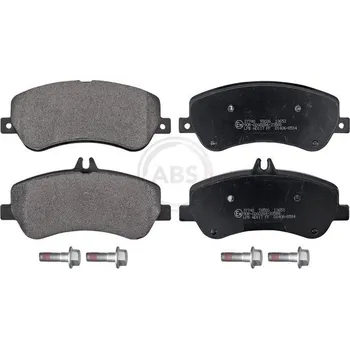 Brzdová destička Sada brzdových destiček, kotoučová brzda A.B.S. 37748