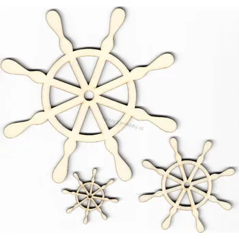 Stavební deska Výřez z překližky, O96/2, KORMIDLO-střední, 7cm, 1ks