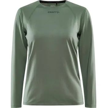 Dámské Tričko s dlouhým rukávem CRAFT ADV ESSENCE LS TEE W 1908769-626000 – Olivová XS