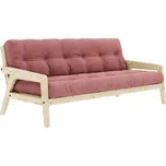 sofa GRAB natural pine (pohovka z borovice) karup natural sorbet pink 516