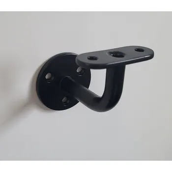 Zábradlí Držák madla, zábradlí pro LED madlo černý