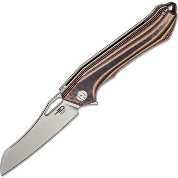 kapesní nůž Bestech PLATYPUS D2, Stonewash+Satin, G10 BG28C