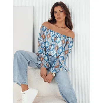 Dámská halenka Dámská španělská halenka SPRIAN modrá