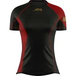 Dámské funkční triko krátký rukáv RED VELVET černá Bamboo Ultra