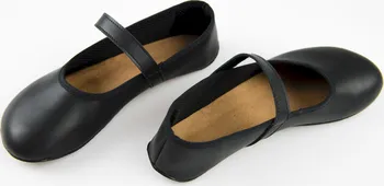 Dámské baleríny Ahinsa shoes Balerínka Ananda NARROW - černá ÚZKÁ Velikost EU: 40, vnitřní délka: 262, vnitřní šířka: 90