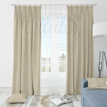 Dante Látka Blackout UNI 105 smetanový na závěsy, polštářky - 50 x 50 cm