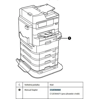 EPSON WF-C879R Manual Stapler C12C934361