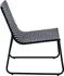 Texim Elvdal 3457079 ratanová židle k bazénu černá/bílá