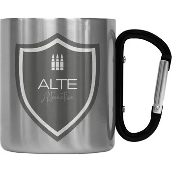 Hrnek nerez s karabinou s potiskem Hrnek nerez s karabinou