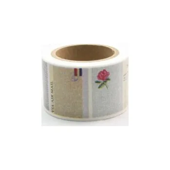 Lepicí páska Dekorační lepicí páska - WASHI pásky-1ks popisky růže