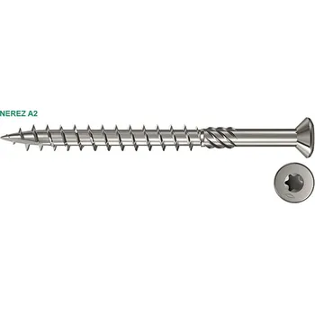 Vrut Vrut pro terasy fischer FTS-ST 5,0x60 A2P TX20 BAL150ks