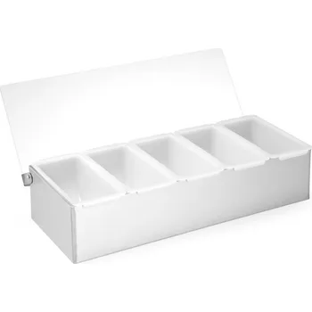 Bar up Barmanský box na ingredience do drinků, 5 kontenery, 375x140x(H)90mm