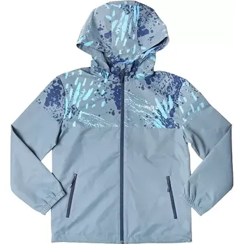 Chlapecká bunda Chlapecká šusťáková bunda šedá Wolf B2462 (Slabá šusťáková bunda nezateplená)