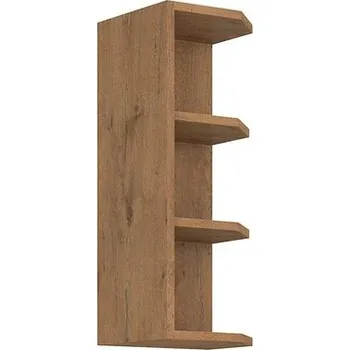 Kuchyňská skříňka Koncová kuchyňská skříňka s policemi Woodline 30 G-72 ZAK, Barva: dub lancelot + dub lancelot MIRJAN 5902928821024