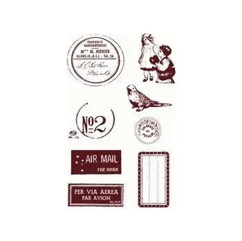 Dětské razítko Gelová razítka - Poštovní razítko,známky,štítky,...