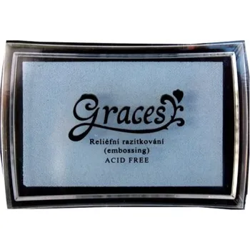 Poduška pro reliéfní razítkování (embossing) - modrá