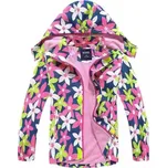 Dívčí šusťáková bunda Kugo s fleece, vel. 98/104