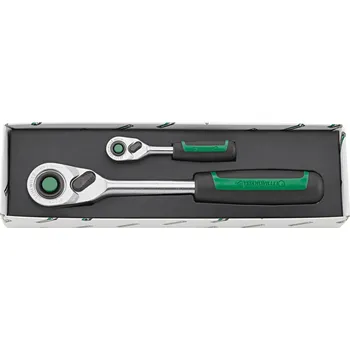 Gola sada Stahlwille 415QR/512QR 91336421 Ráčna s jemným ozubením 1/2 , 1/4