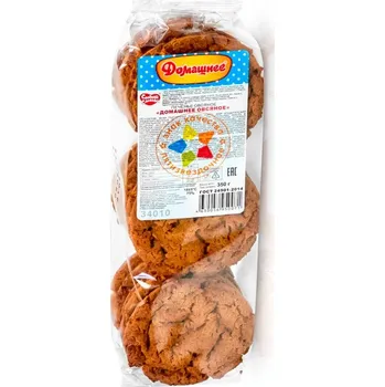 Sušenky ovesné domácí Sladkaja Sloboda 350g