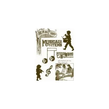 Dětské razítko Gelová razítka - Malí muzikanti + texty