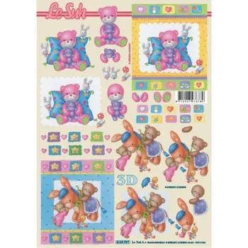 omalovánky 3D papíry pro vystřihování- Zvířátka si hrají