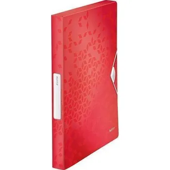 Archivační box Desky s gumičkou "Wow Jumbo", červená, 30 mm, PP, A4, LEITZ 46290026