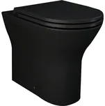 RAK Ceramics Feeling Stojací WC Black, 40 × 36 × 55 cm RST19504A